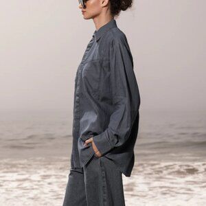Heidi Merrick, Birkin Top - Chambray, New with tags, XS